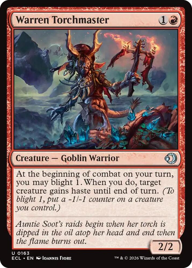 0163 Warren Torchmaster U Lorwyn Eclipsed