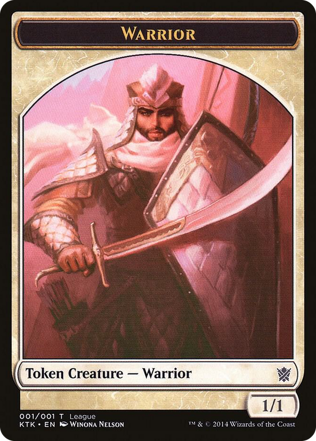 0001 Warrior Token T League Promos