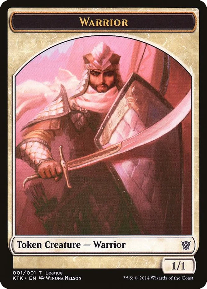 0001 Warrior Token T League Promos