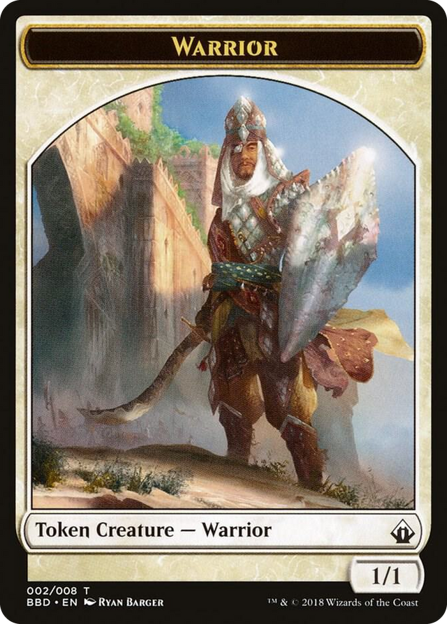 0002 Warrior Token T Battlebond