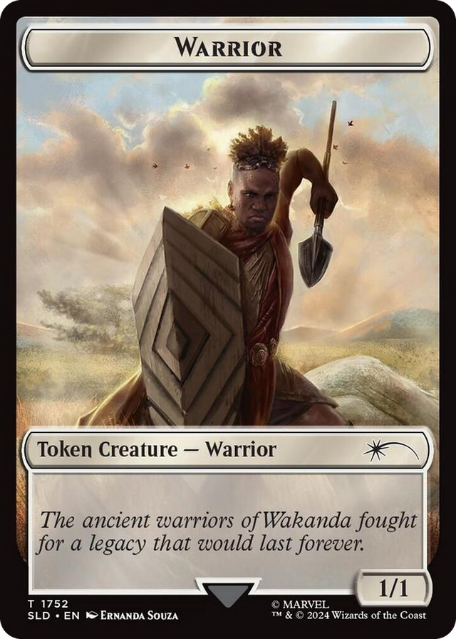 1752 Warrior Token T Secret Lair Drop Series