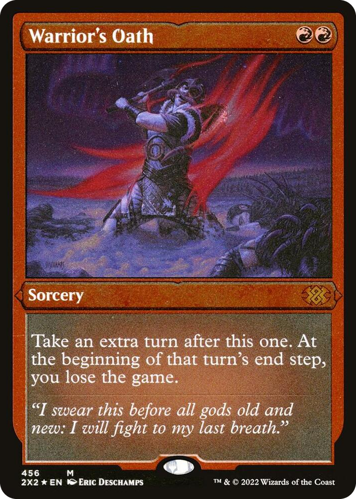 0456 Warrior's Oath (Foil Etched) M Double Masters 2022