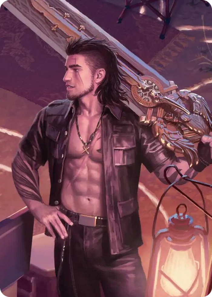 Warrior's Resolve Scene Art Card #24 S - Art Series: FINAL FANTASY Pokemon card