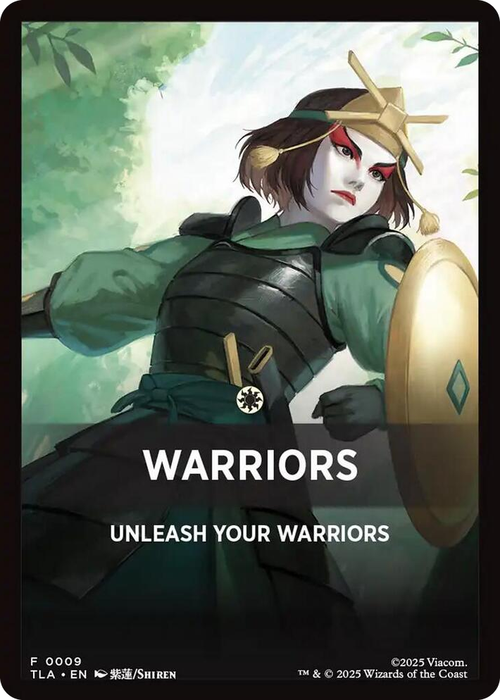 0009 Warriors Theme Card T The Last Airbender