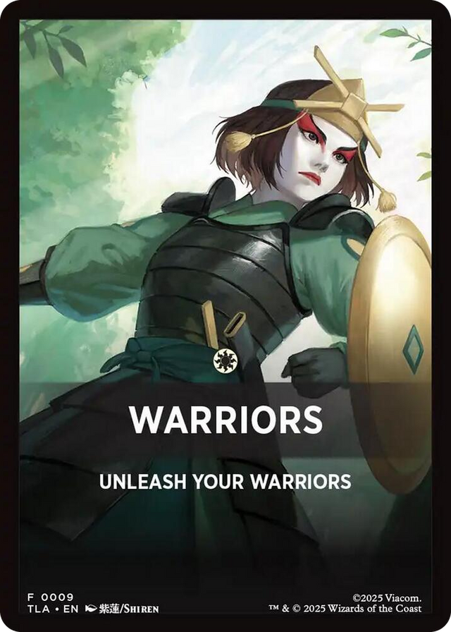 0009 Warriors Theme Card T The Last Airbender