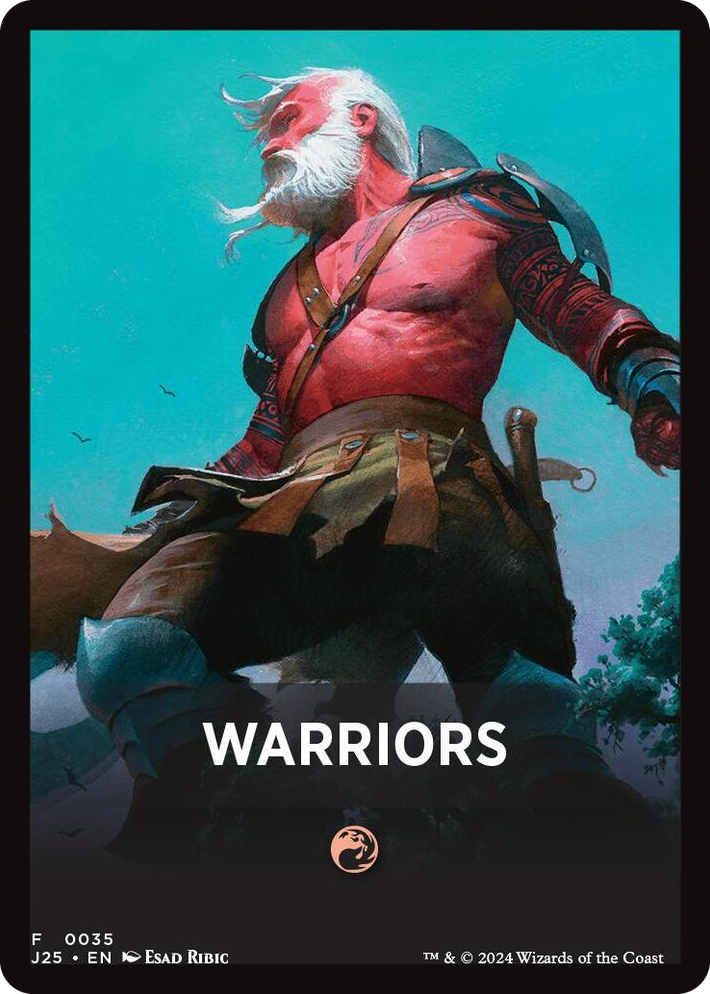 0035 Warriors Theme Card T Foundations Jumpstart