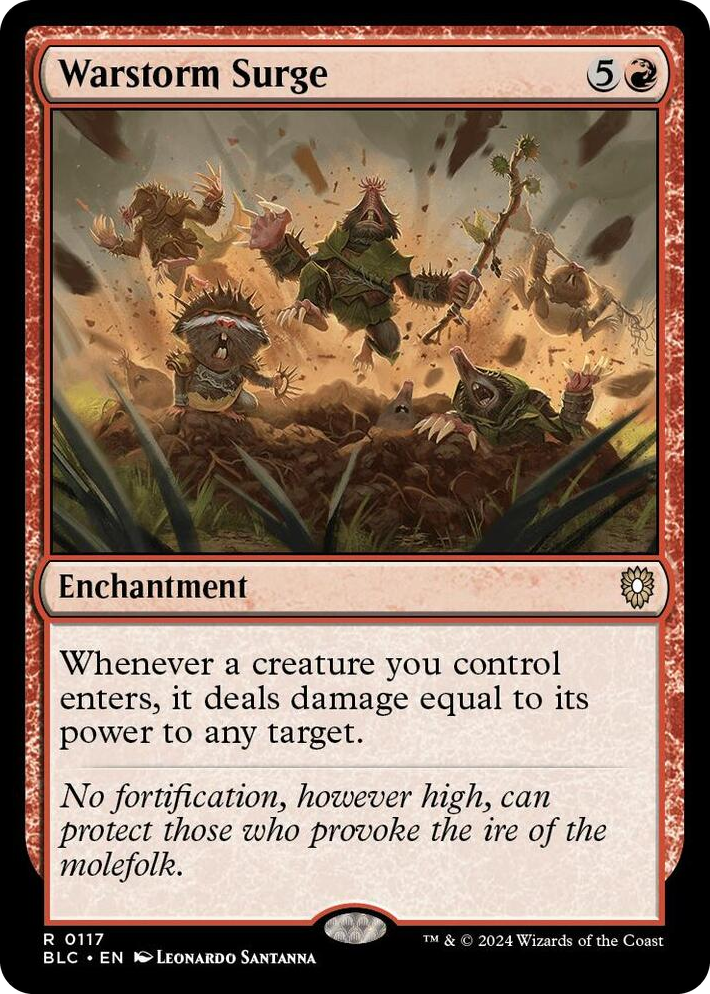 0117 Warstorm Surge R Commander: Bloomburrow