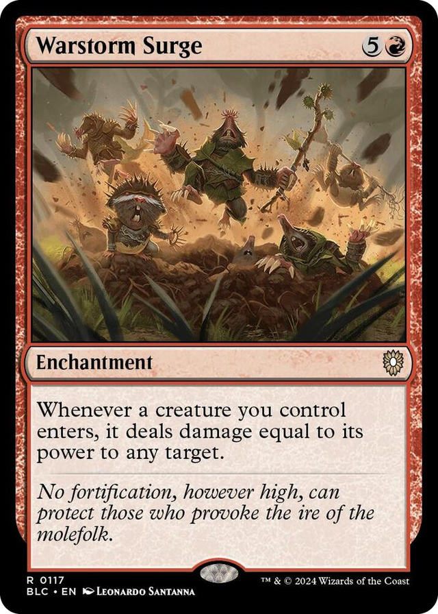 0117 Warstorm Surge R Commander: Bloomburrow