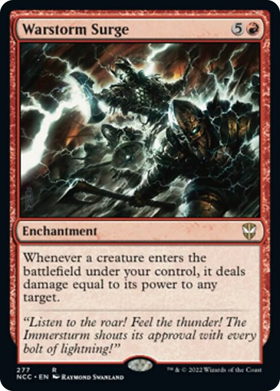0277 Warstorm Surge R Commander: Streets of New Capenna