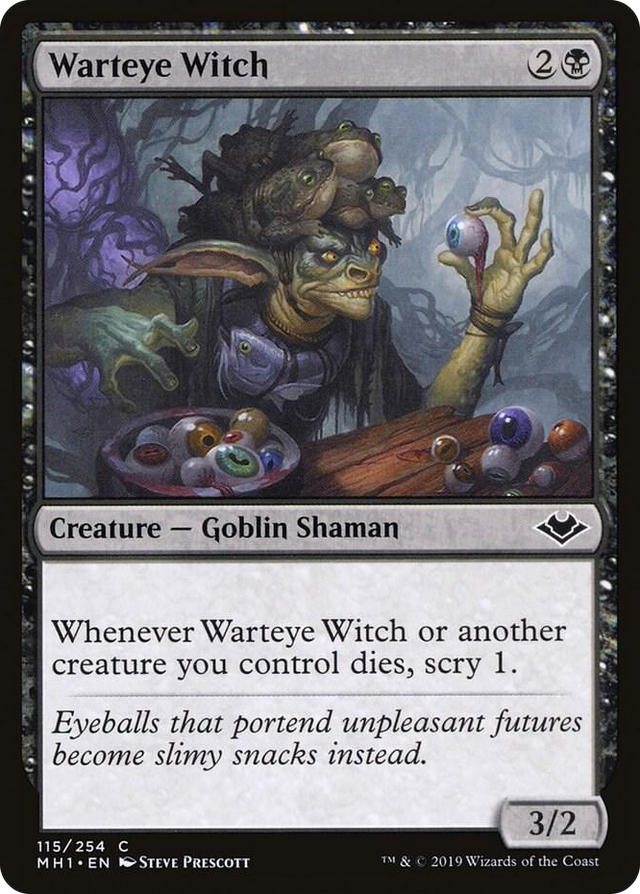 0115 Warteye Witch C Modern Horizons