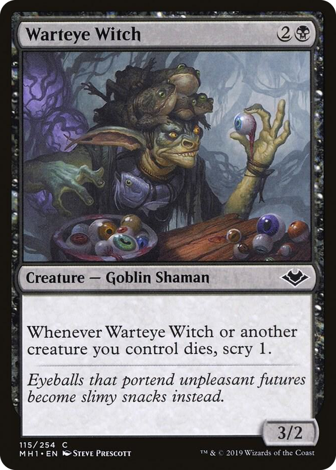 0115 Warteye Witch C Modern Horizons