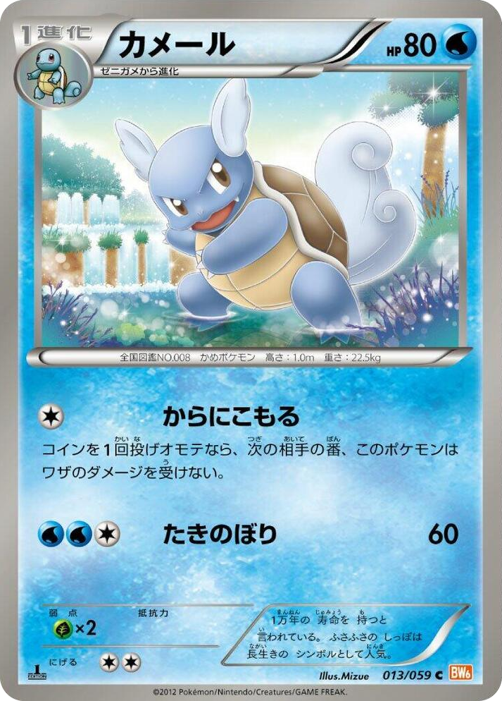 0013 Wartortle Common Cold Flare