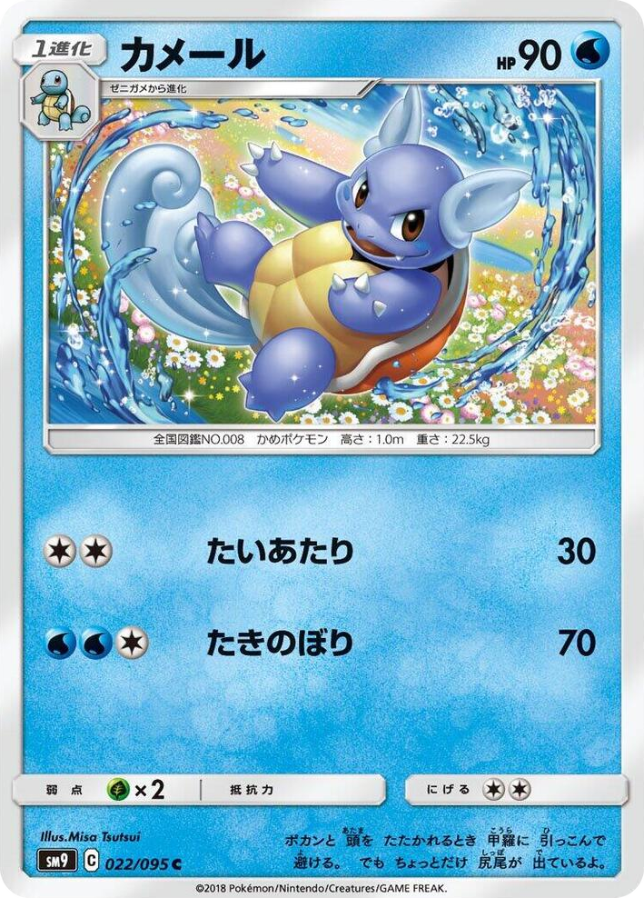 0022 Wartortle Common Tag Bolt
