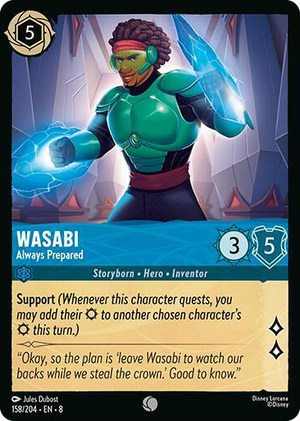 0158 Wasabi - Always Prepared Common Reign of Jafar