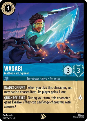 0013 Wasabi - Methodical Engineer Promo Disney Lorcana Promo Cards
