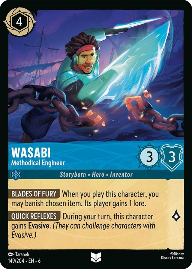 0149 Wasabi - Methodical Engineer Uncommon Azurite Sea