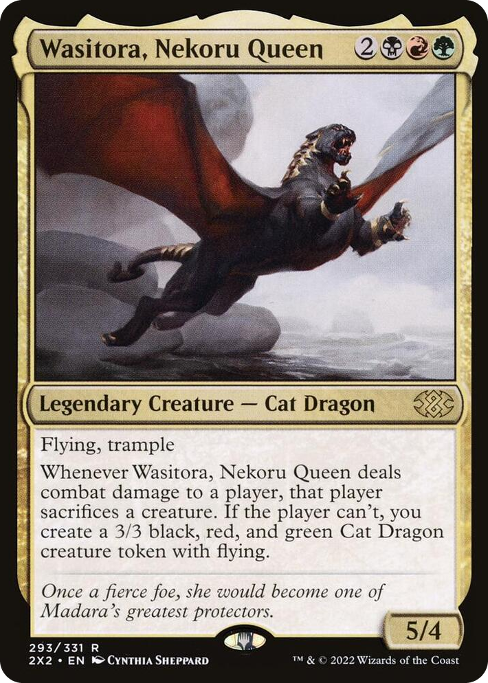 0293 Wasitora, Nekoru Queen R Double Masters 2022