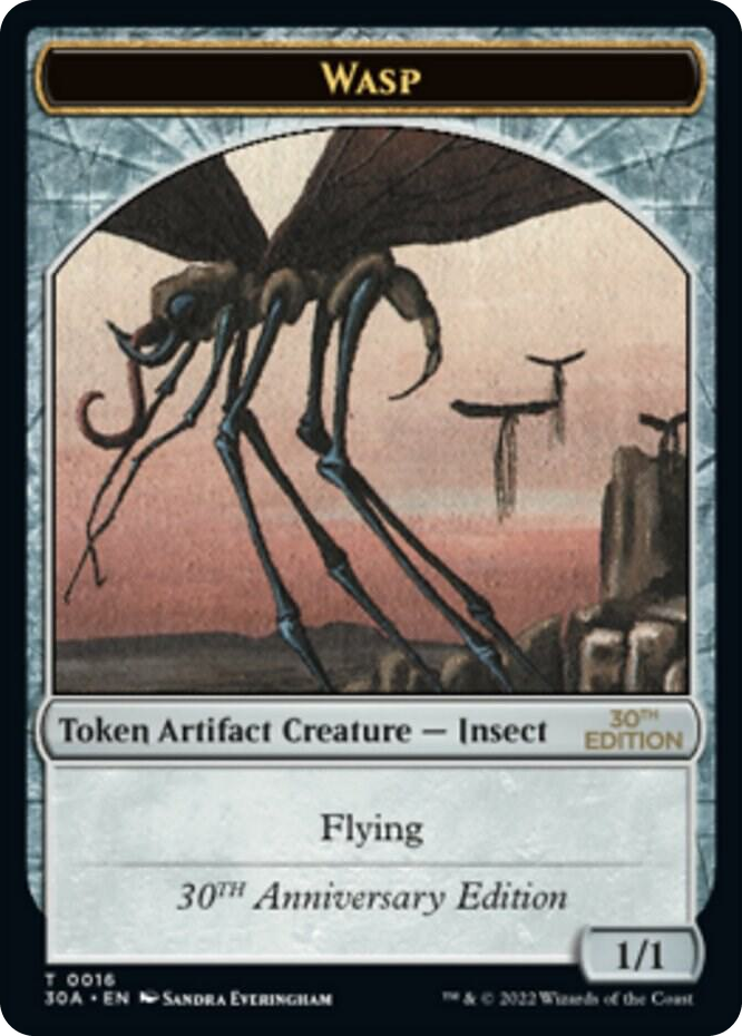 0016 Wasp Token T 30th Anniversary Edition