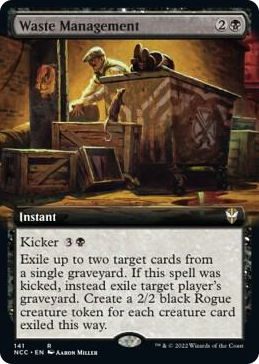 0141 Waste Management (Extended Art) R Commander: Streets of New Capenna