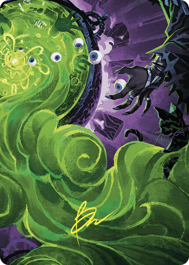 0070 Waste Not Art Card (Gold-Stamped Signature) S Art Series: Wilds of Eldraine