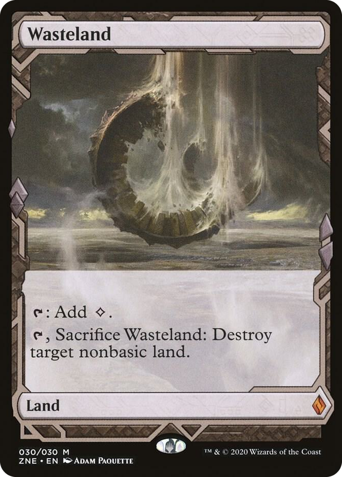 0030 Wasteland M Zendikar Rising Expeditions