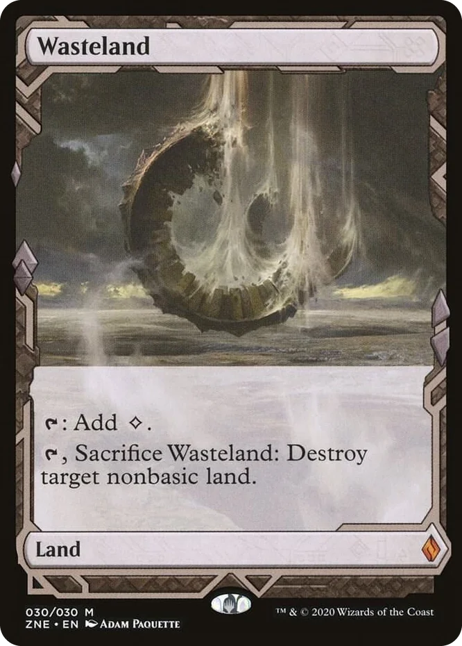 0030 Wasteland M Zendikar Rising Expeditions