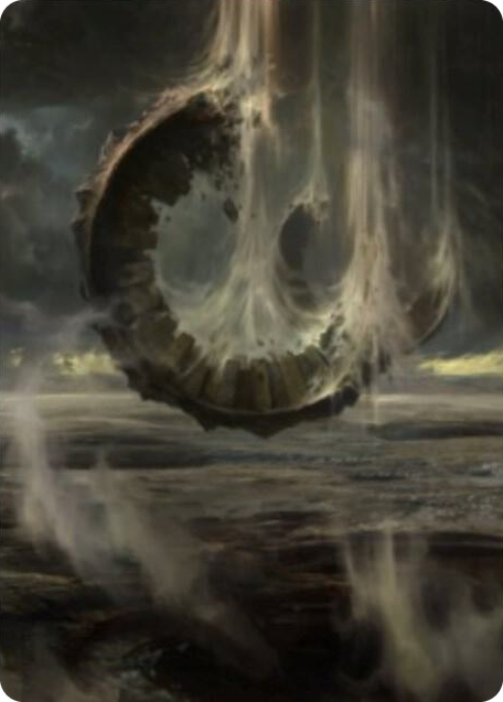 0036 Wasteland Art Card S Art Series: Zendikar Rising