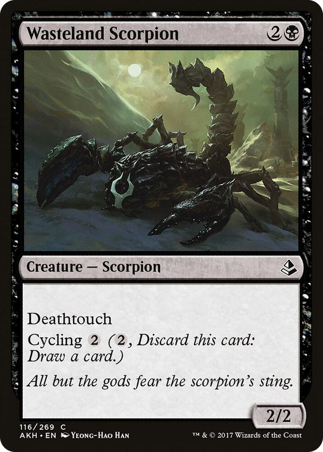 0116 Wasteland Scorpion C Amonkhet