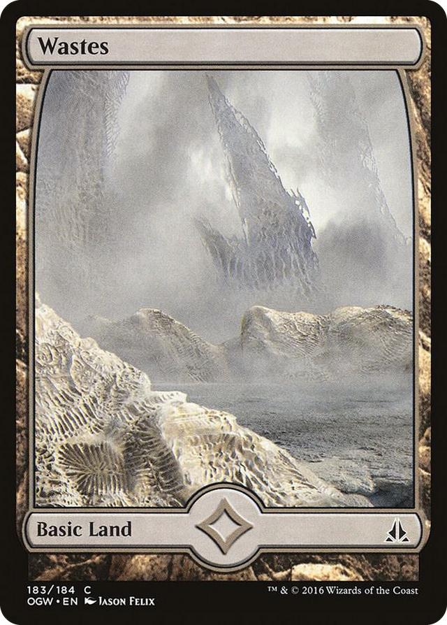 0183 Wastes (183) - Full Art C Oath of the Gatewatch