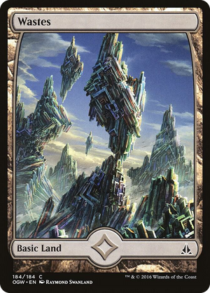 0184 Wastes (184) - Full Art C Oath of the Gatewatch