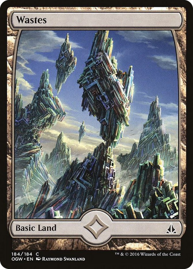 0184 Wastes (184) - Full Art C Oath of the Gatewatch