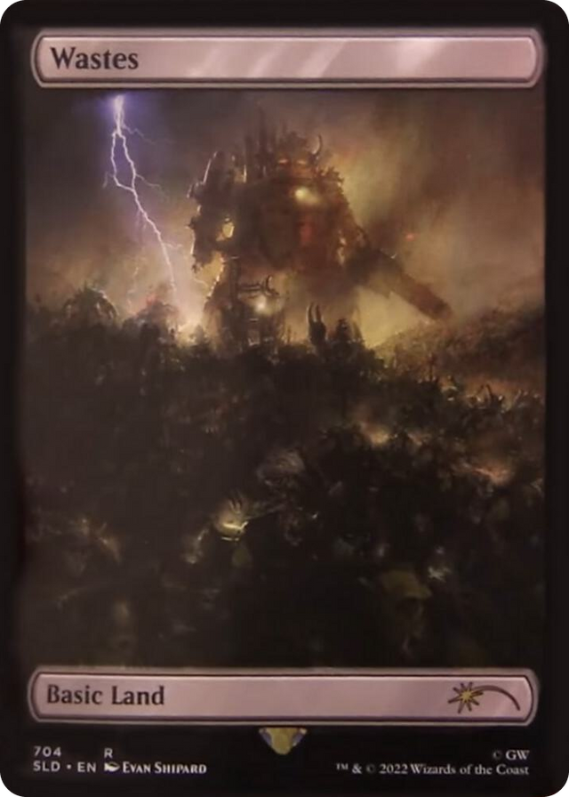 0704 Wastes (704) - Full Art R Secret Lair Drop Series