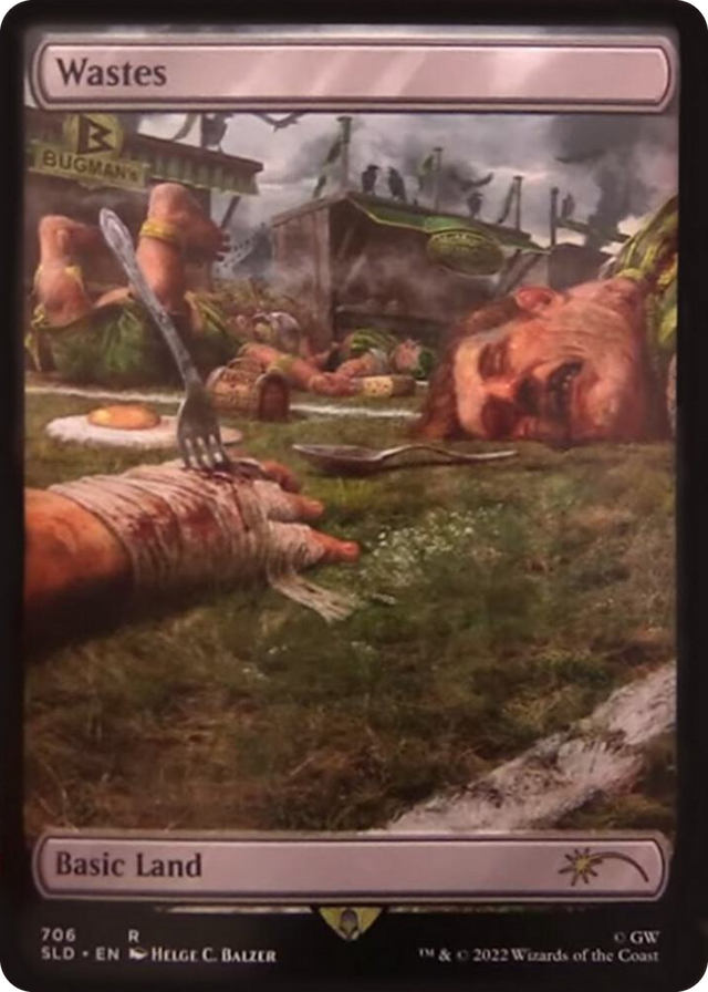0706 Wastes (706) - Full Art R Secret Lair Drop Series