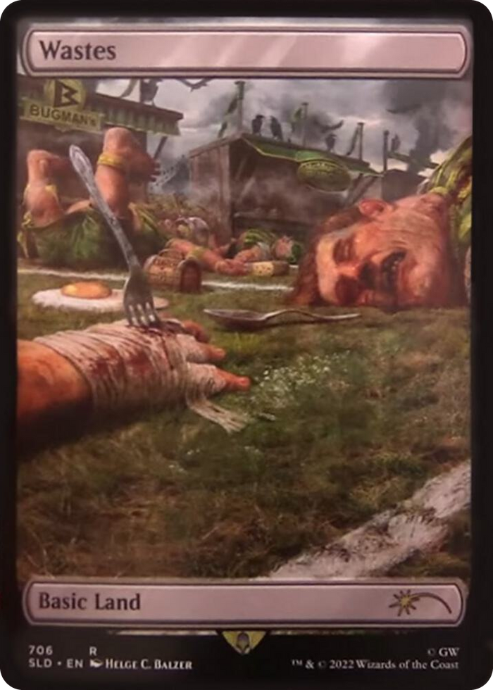 Wastes (706) - Full Art #706 R - Secret Lair Drop Series Pokemon card