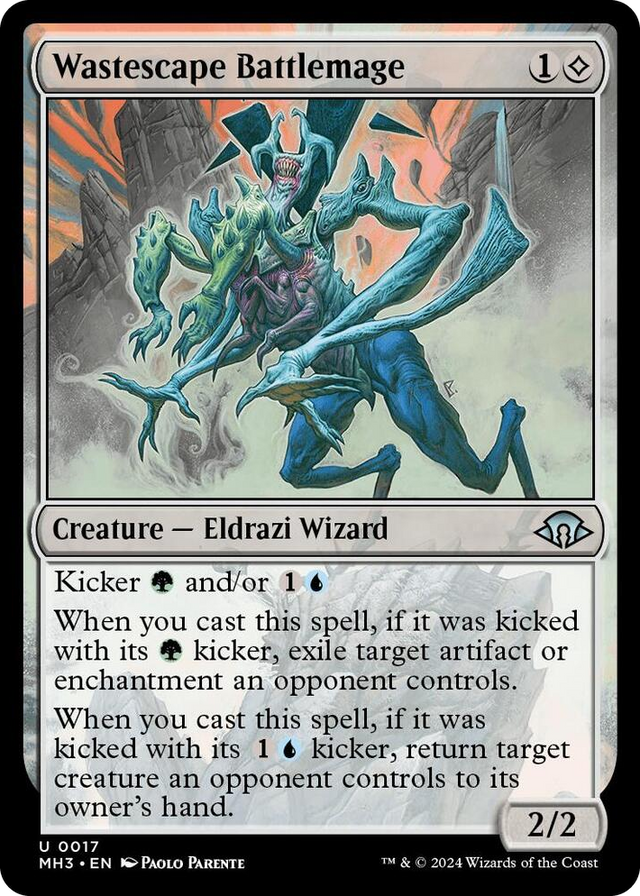 0017 Wastescape Battlemage U Modern Horizons 3