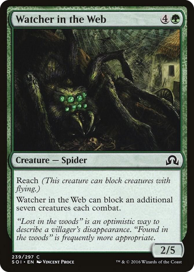 0239 Watcher in the Web C Shadows over Innistrad
