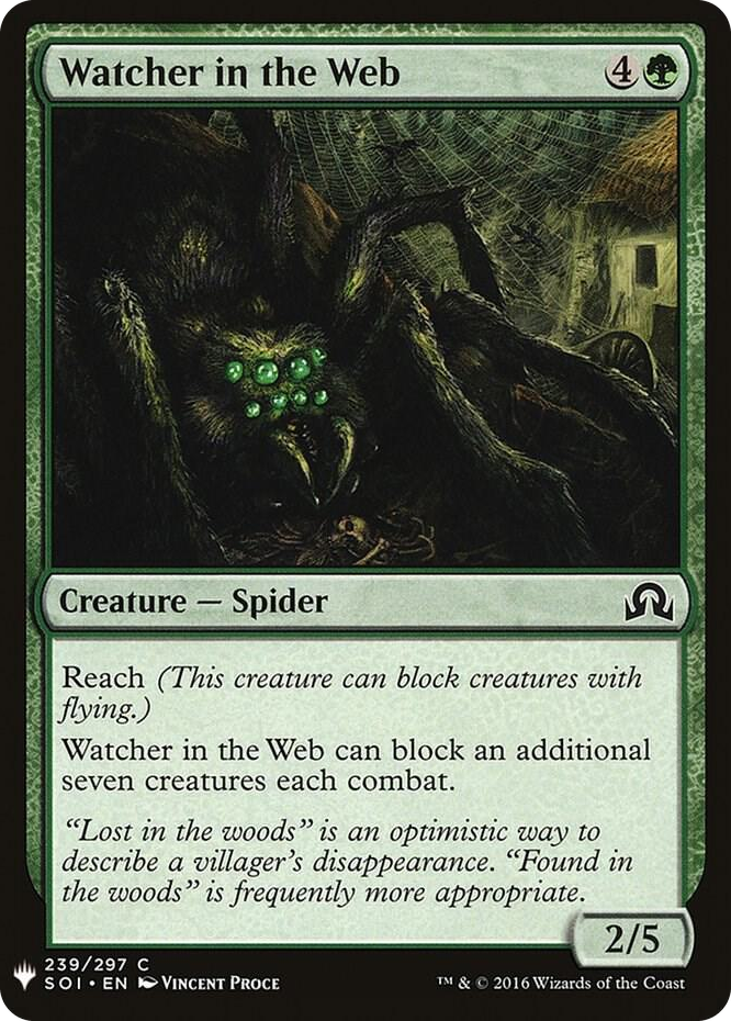 0239 Watcher in the Web C The List Reprints