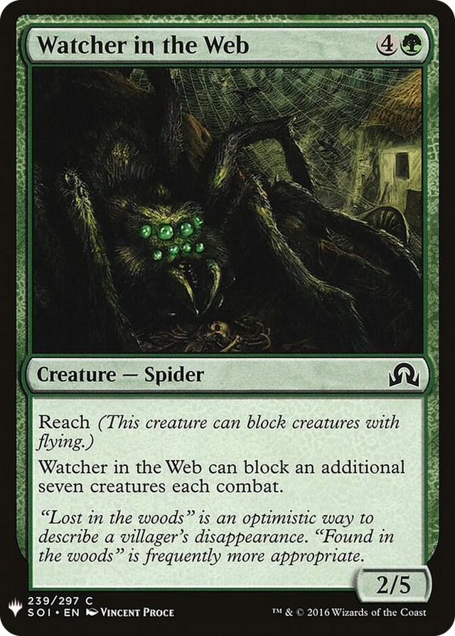 0239 Watcher in the Web C The List Reprints