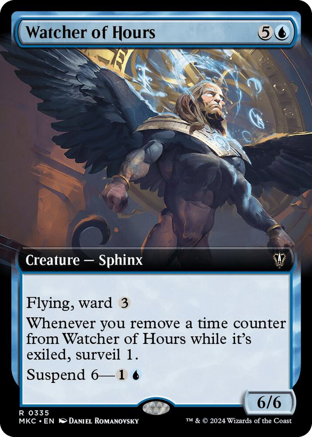 0335 Watcher of Hours (Extended Art) R Commander: Murders at Karlov Manor