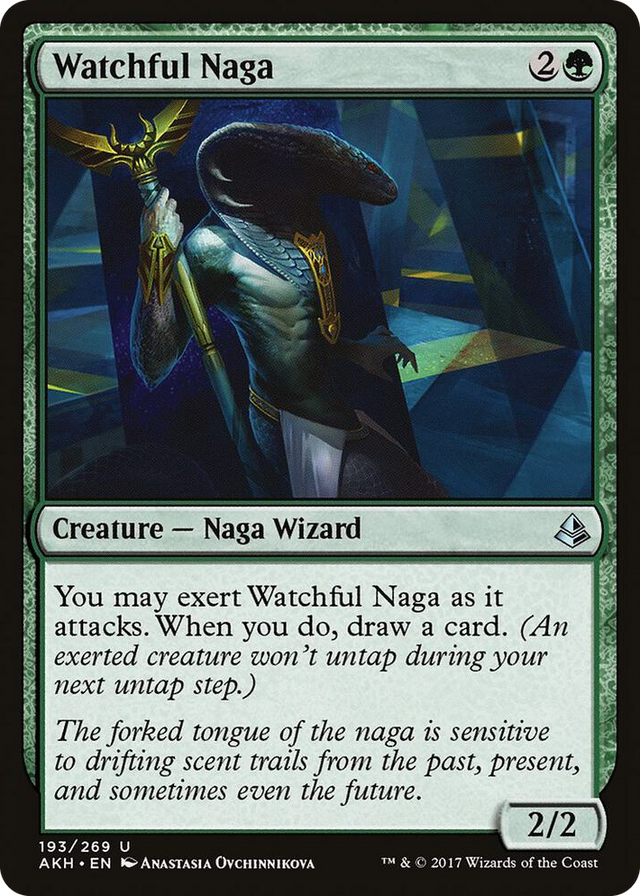 0193 Watchful Naga U Amonkhet