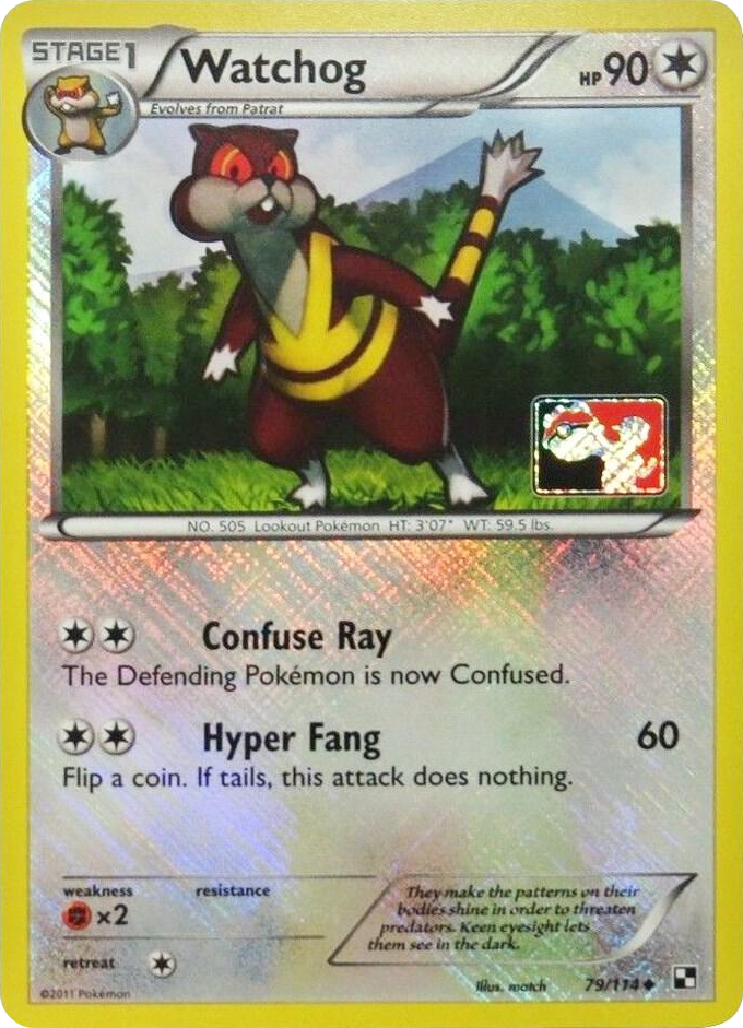 0079 Watchog - 79/114 (League Promo) Promo League & Championship Cards