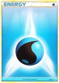 0002 Water Energy (#2) Common HGSS Trainer Kit: Gyarados & Raichu