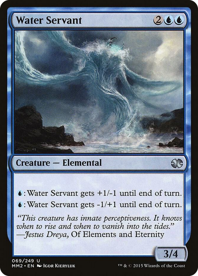 0069 Water Servant U Modern Masters 2015