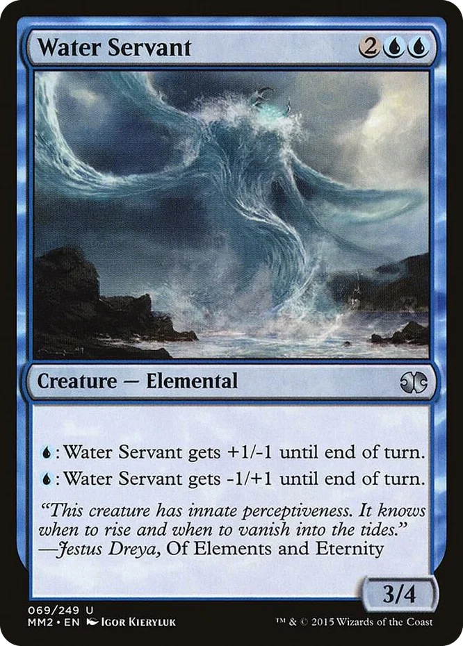 0069 Water Servant U Modern Masters 2015