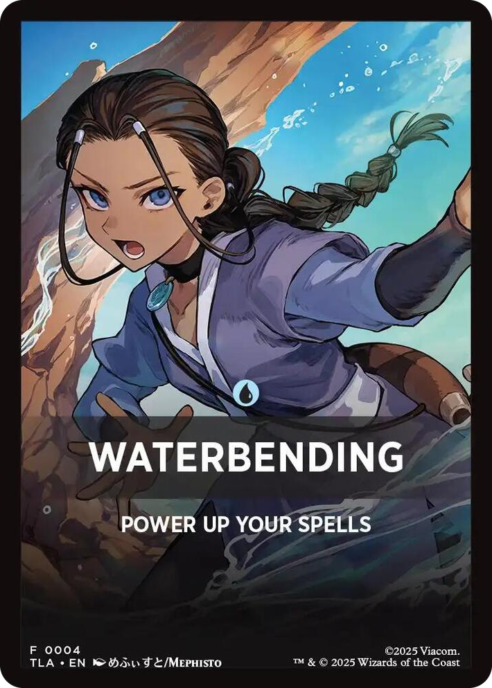 0004 Waterbending Theme Card T The Last Airbender