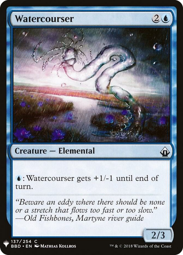 0137 Watercourser C The List Reprints