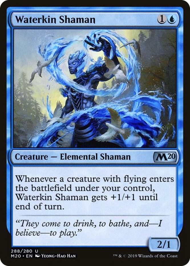 0288 Waterkin Shaman U Core Set 2020