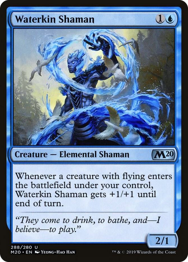 0288 Waterkin Shaman U Core Set 2020