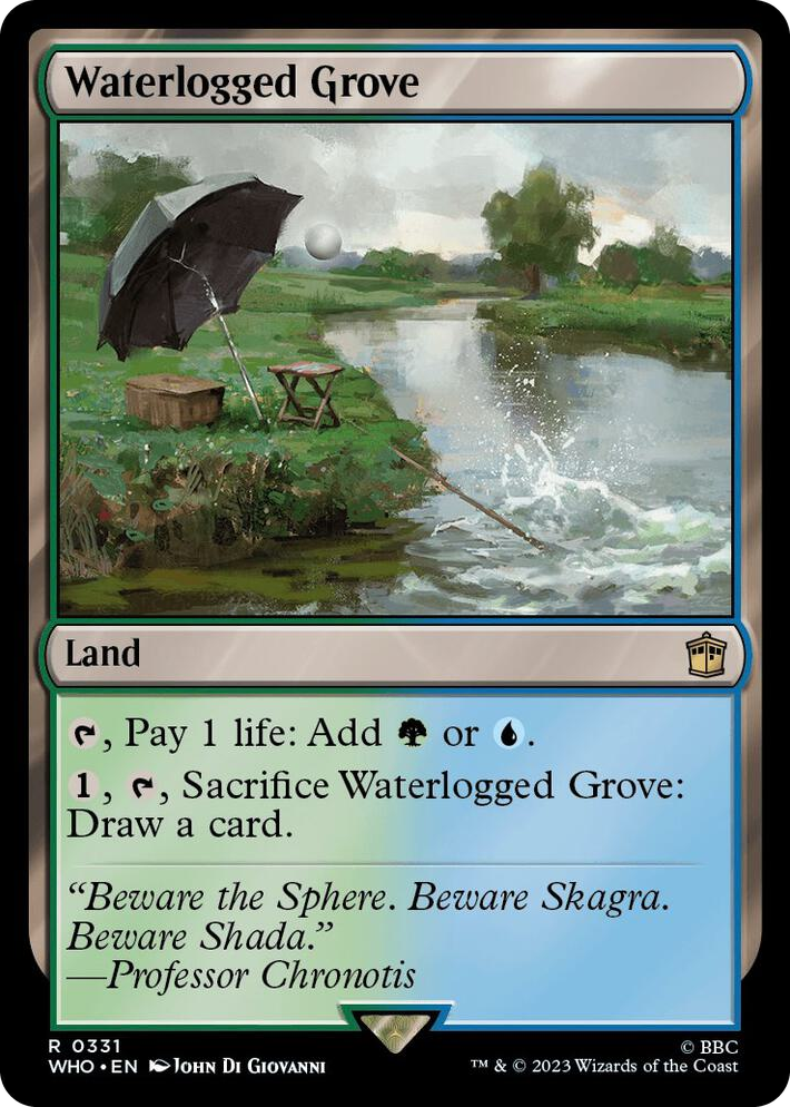 0331 Waterlogged Grove R Universes Beyond: Doctor Who