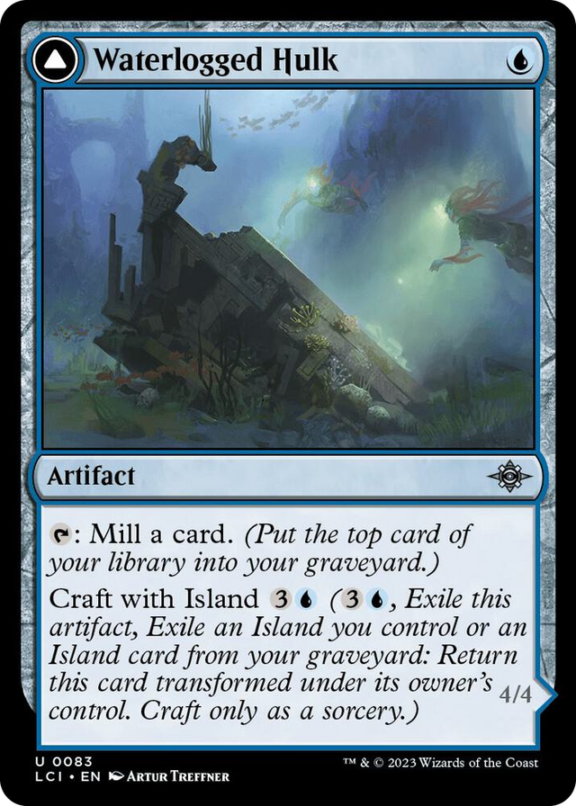 0083 Waterlogged Hulk U The Lost Caverns of Ixalan